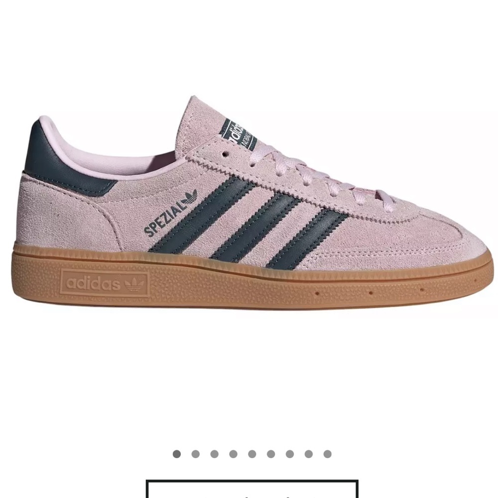 adidas Handball Spezial Clear Pink / Arctic Night / Gum size 7